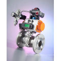 ANSI B16.34 Flanged Ball Valve with ISO Pad